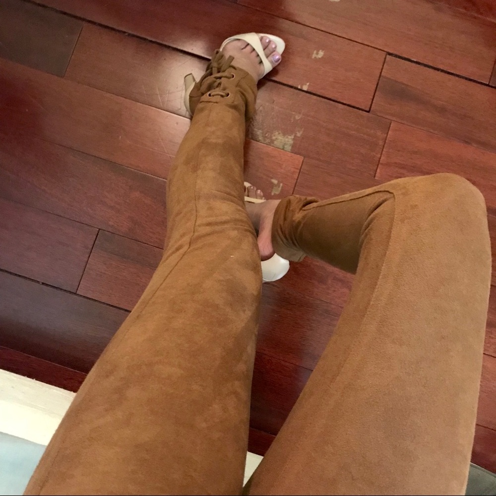 🍁🍂 H&M Faux Suede Pants